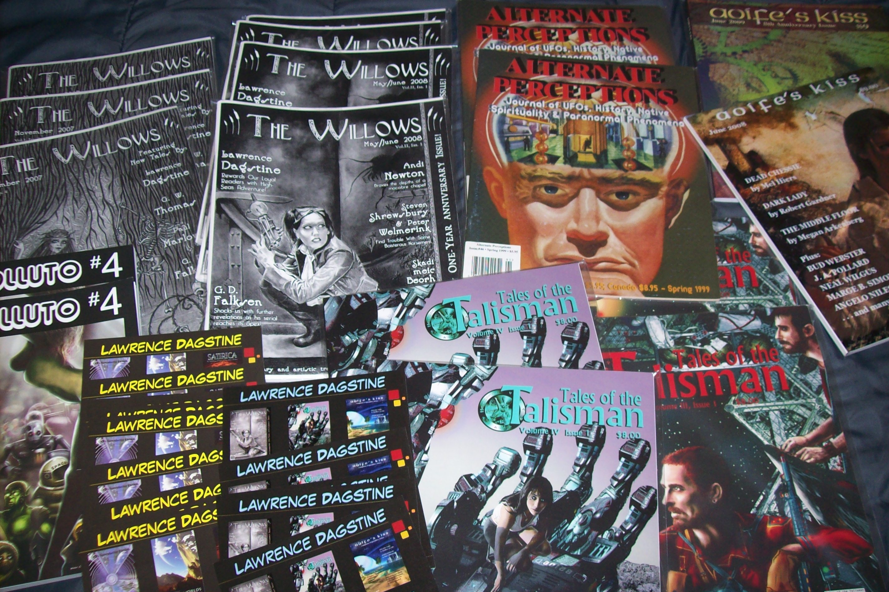 Even more merch; Dagstine bulk filled almost two big suitcases