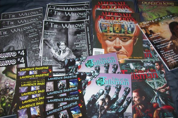 Even more merch; Dagstine bulk filled almost two big suitcases