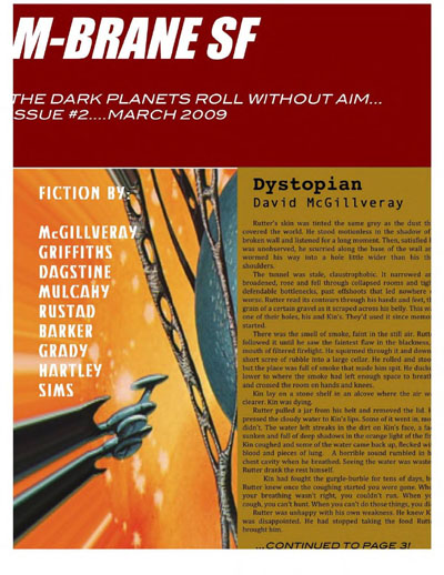 M-Brane SF - Issue #2, Past Editions