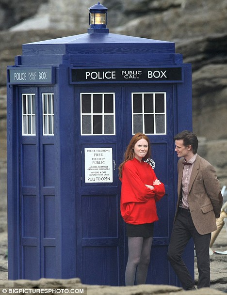 Amy Pond, The 11th Doctor, the New TARDIS